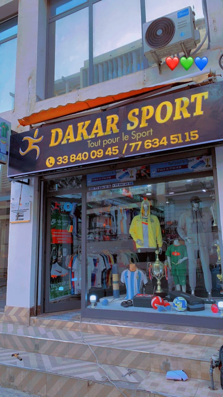 Boutique Dakar Sport — Avenue G. Pompidou, Dakar